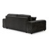 ROPEZ Tamno siva sofa od samta 213 cm Justin, 213x108x79 cm