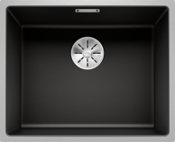 BLANCO Sudoper Subline 500-IF SteelFrame InFino, Silgranit, glečer bijela