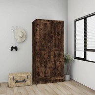 Ormar 82,5x51,5x180 cm, dimljeni hrast