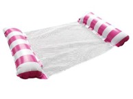 Napuhanac na plažu, madrac s mrežom, ležaljka za vodu, roza