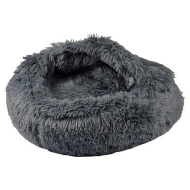 LOVE STORY Šator za mačke, Ø55 cm, tamno sivi