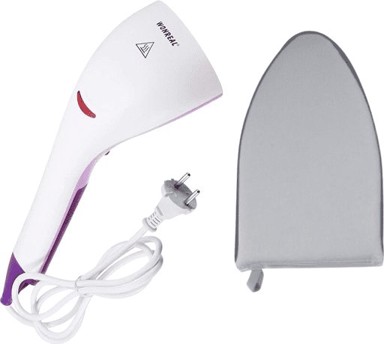 HOME & MARKER Ručno putno parno glačalo Steamy 40x12 cm s rukavicom Steamglove, bijelo