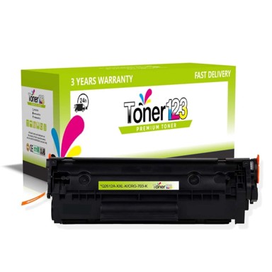 TONER123 Zamjenske toneri komplet HP 12X / 12A / Q2612X / Q2612A / LaserJet 1010, 1012, 1015, 1018, 1020, 1022, 3015, 3020, 3030, 3050, 3055, M1005, M1300, M1319, 2x crna XXL