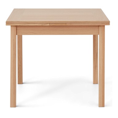 HAMMEL FURNITURE Blagovaonski stol na razvlačenje u hrastovom dekoru Dinex 90 x 90 cm