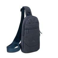 RIVACASE Sling torba za mobilne uređaje, tamno siva