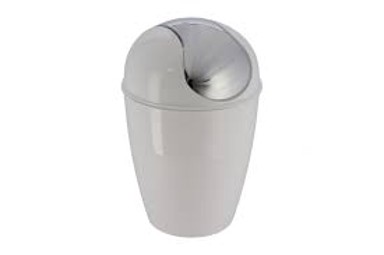 TENDANCE Kanta za smeće s poklopcem 5,6l bijela