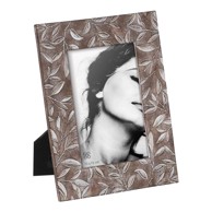 IXIA Smeđi stojeći okvir od polyresina 16x21 cm