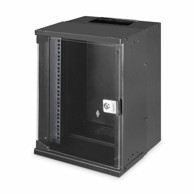 DIGITUS Zidni mrežni ormarić, 9U, 460 × 315 × 300 mm, crna
