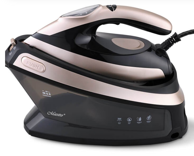 MAESTRO Parna glačalica MR-320C, 2400 W, 1.5 L, crna, ružičasto zlatna