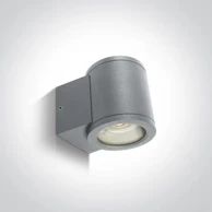 Zidna svjetiljka, 1xGU10, 35W, IP54, DM67400A/G, siva