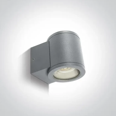 Zidna svjetiljka, 1xGU10, 35W, IP54, DM67400A/G, siva