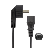 SBOX Kabel napajanja C13 PC–Schuko 2 m