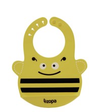 ZOPA Silikonski podbradak, Bee, silikon
