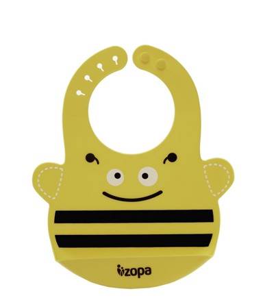 ZOPA Silikonski podbradak, Bee, silikon