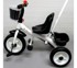 Tricikl T8 EVA kotači, bicikl na guranje, bijeli i crni