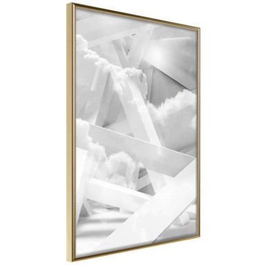 Poster Scaffold in the Clouds 30x45