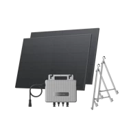 ECOFLOW Balkonska solarna elektrana Stream, staklena, mikroinverter + 2×400W solarni paneli