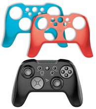 STEELPLAY Kontroler za Nintendo Switch, bežični, crni, 2 maske