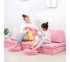 ECOTOYS DIY modularna sofa, 8 jastuka, roza