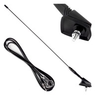 AMIO AM/FM antena za automobil 41 cm s 5 mm adapterom