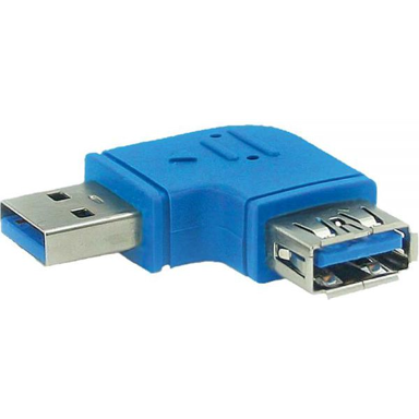 INLINE USB 3.0 A adapter, plavi
