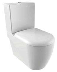 CREAVIT WC kombinacija GRANDE XL, donji/gornji otpust, bijela keramika