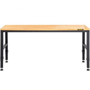 VEVOR Radni stol O5318 135x46x97 cm, smeđe