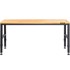 VEVOR Radni stol O5318 135x46x97 cm, smeđe