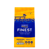 FISH4DOGS Granule BIJELA RIBA ADULT, 12 kg