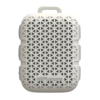HIFUTURE Bluetooth zvučnik Pocket S, vodootporan, 5W, bijelo-sivi