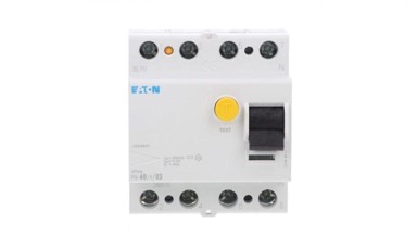 EATON Diferencijalni prekidač PF6-40/4/03, 286510, 4P, 40 A, 300 mA, tip AC