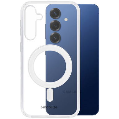 MOBILIZE PC Back Cover Magnetic maskica, Samsung Galaxy S25, prozirna