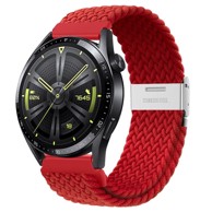BStrap Elastic Nylon 2 remen za Huawei Watch GT2 Pro, red