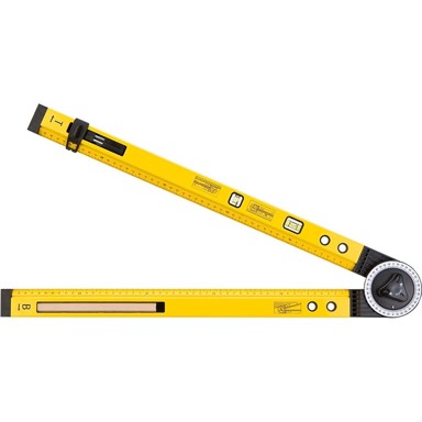 TOPEX Stolarski kutomjer 30C321, 500 mm, raspon 0°–270°, s libelom i olovkom