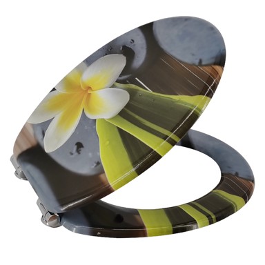 MDF Sporospuštajuća WC daska Stil Flower