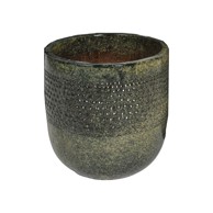 Terakota tegla glazirana Colin 48X50 cm 9851368-1 crna