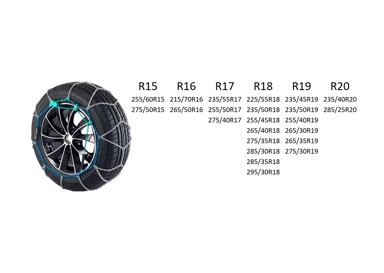 PRO COMPACT Lanci za snijeg 140, 9mm, PC9-140
