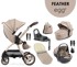 EGG3 STROLLER dječja kolica 8 u 1 - Feather