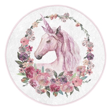 MILA HOME Ružičasti dječji tepih ø 120 cm Comfort