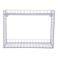 PT LIVING Ljubičasta željezna polica s više razina 40 cm Reja 