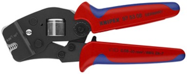 KNIPEX Kliješta za kvadratno prešanje čahura, 0.08–10 mm²
