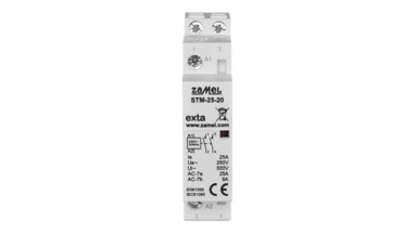 ZAMEL Modularni instalacijski kontaktor 25A 2Z 230V AC tip: STM-25-20 EXT10000288