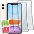 Hibridno staklo za Apple iPhone 11 / XR cijeli ekran 9D keramika, 2 kom