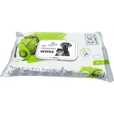 M-PETS Vlažne maramice, avokado 1/40