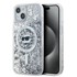 KARL LAGERFELD Liquid Glitter Choupette MagSafe prozirna maskica za Apple iPhone 14