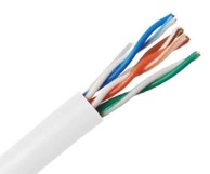Mrežni kabel, UTP, kategorija 5e, kruta jezgra, 24 AWG, promjer vodiča 0,50 mm, CCA, PVC izolacija, duljina 305 m