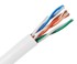 Mrežni kabel, UTP, kategorija 5e, kruta jezgra, 24 AWG, promjer vodiča 0,50 mm, CCA, PVC izolacija, duljina 305 m