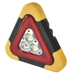 EMOS LED sigurnosni trokut P4010, COB LED, crvena LED, punjivi
