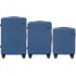 WINGS Set kofera COOT, 3 kom (L, M, S), ABS+, srednje plava