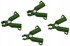 BRADAS Donji konektor TYLS11/4 11 mm, 4 kom.
